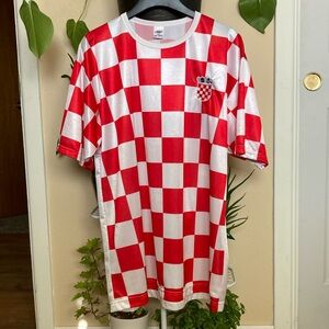 Croatia soccer jersey XXL